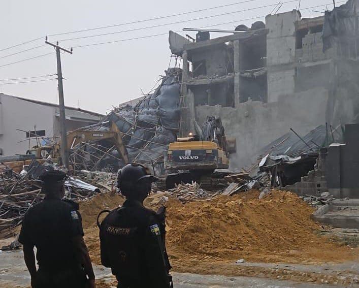 NEMA confirms one death in Lagos building collapse