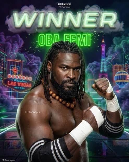 Oba Femi: The New Face Of WWE – By AZUH AMATUS