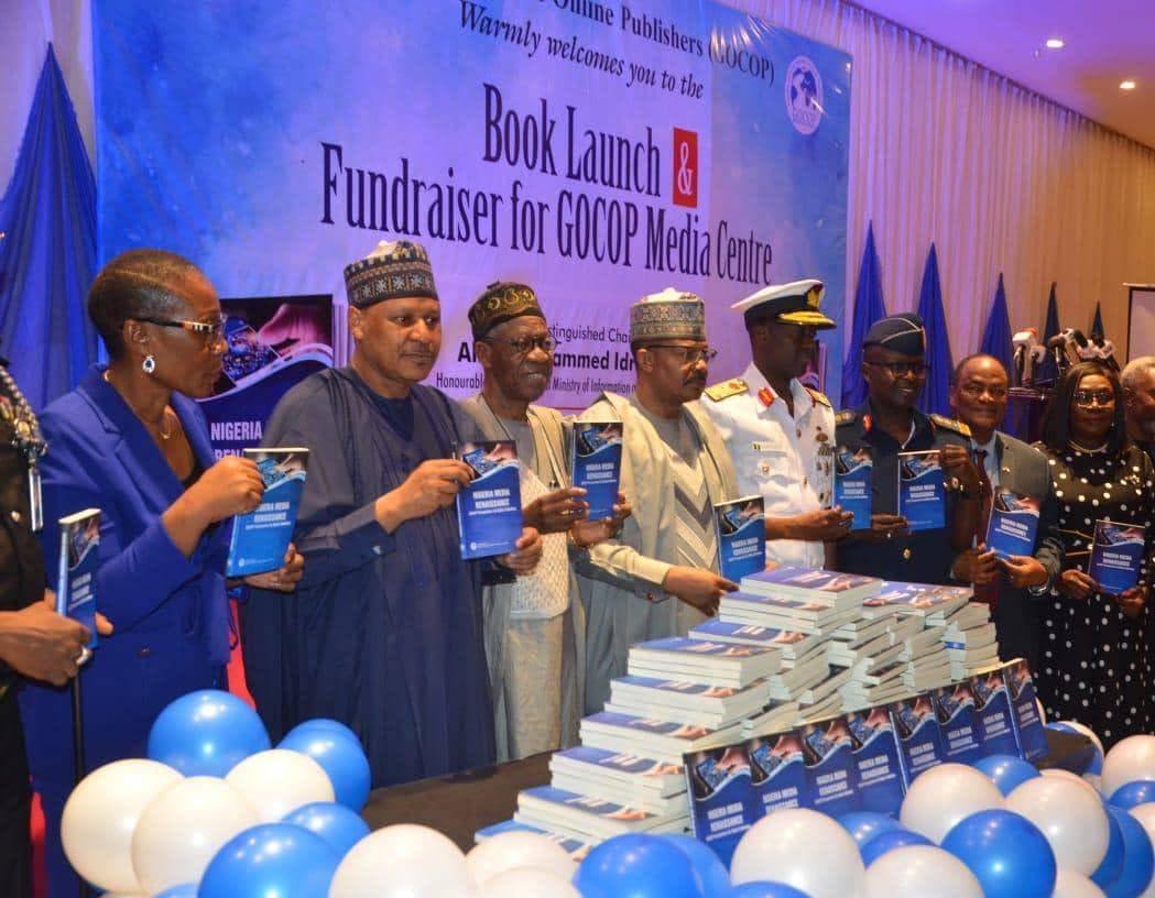 Information Minister, NIPR president, others grace book launch, commend GOCOP