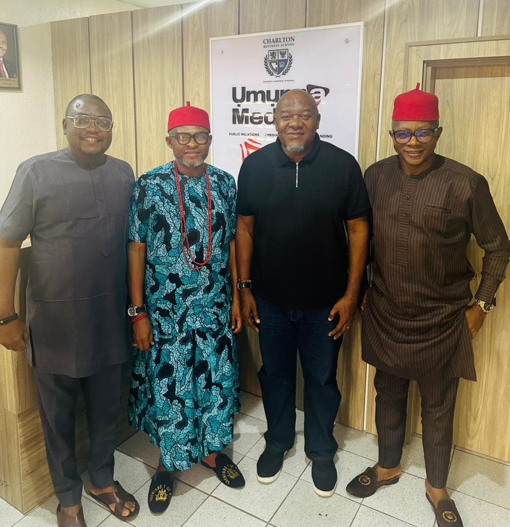 Daylight Publisher, Azuh Amatus pays courtesy visit to Umunna Media, in Abuja