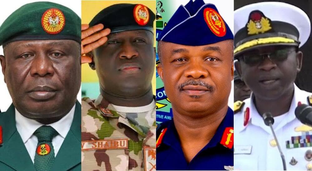 Profiles of new service chiefs