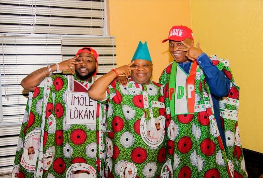 Davido joins uncle Adeleke’s Accord party
