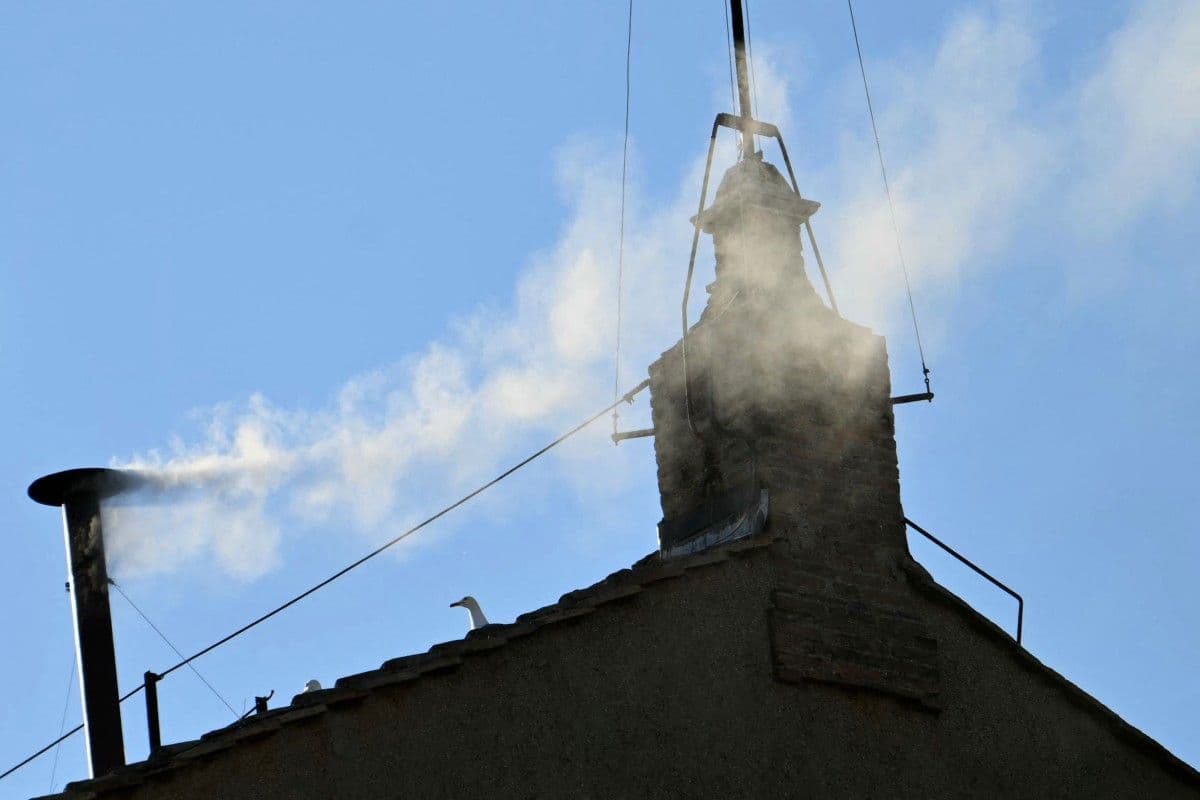 White smoke rises, new pope elected at Vatican