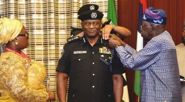 Tinubu decorates Disu as acting IG