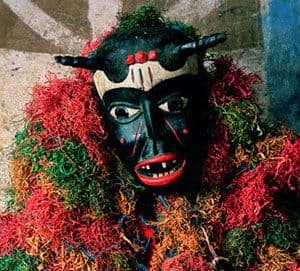 A’Ibom: Drama as police detain masquerader for causing public disturbance