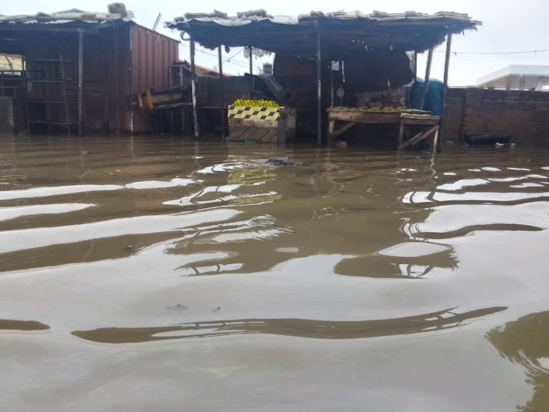 Borno: Eight buildings collapse as flood takes over streets
