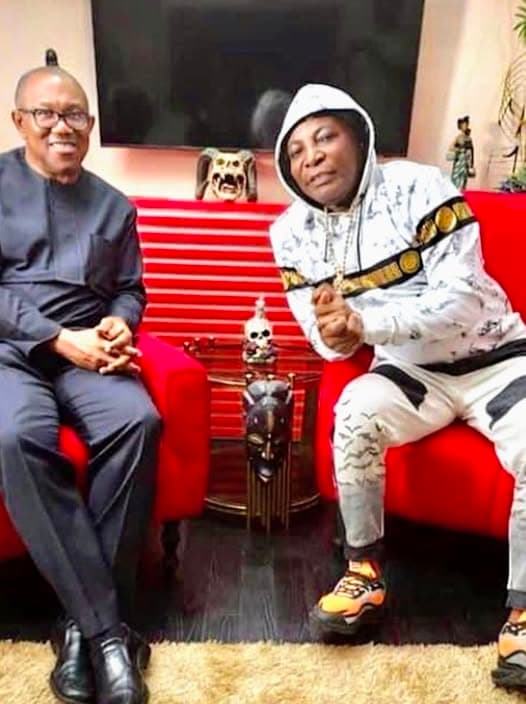 Charly Boy narrates how Peter Obi surprised him early morning with ‘Ghana-must-go’ bag