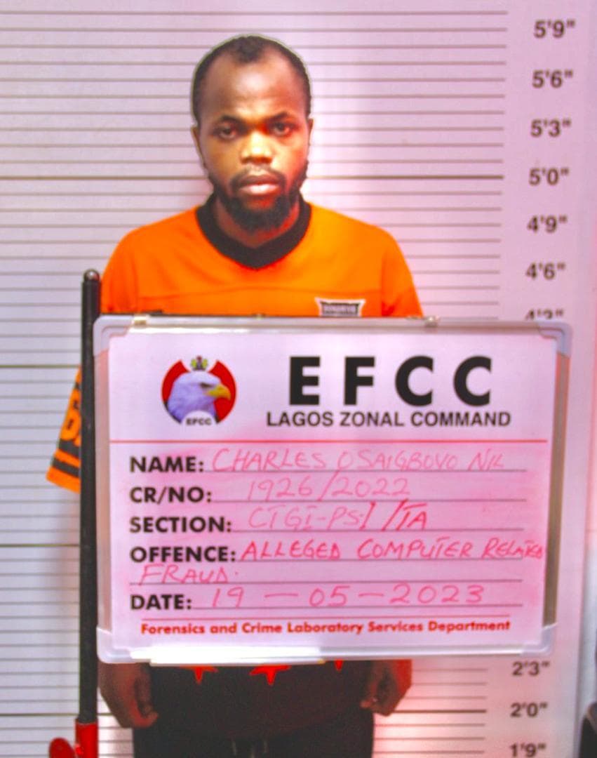 £15,000 Fraud: Man Bags 50-Year Jail Term in Lagos for Impersonating Nollywood Star, Fredrick Leonard