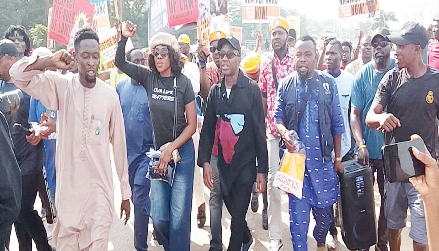 FreeNnamdiKanu: Protest wave hits Abuja, paralyses S’East states