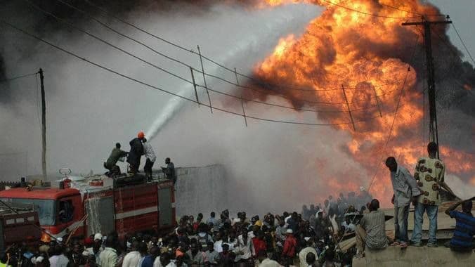 Christmas Day tanker explosion claims two lives in Lagos