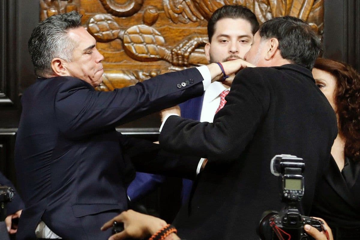 Mexican senators trade blows over US military intervention debate