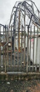 IHS telcom mast falls on building during rainfall in Ogun