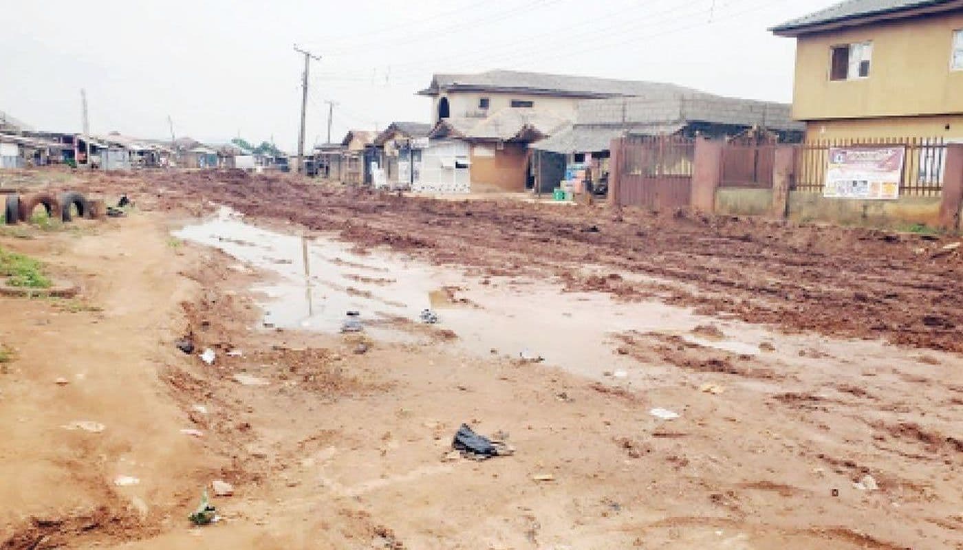 Residents desert homes over deplorable Ogun community road