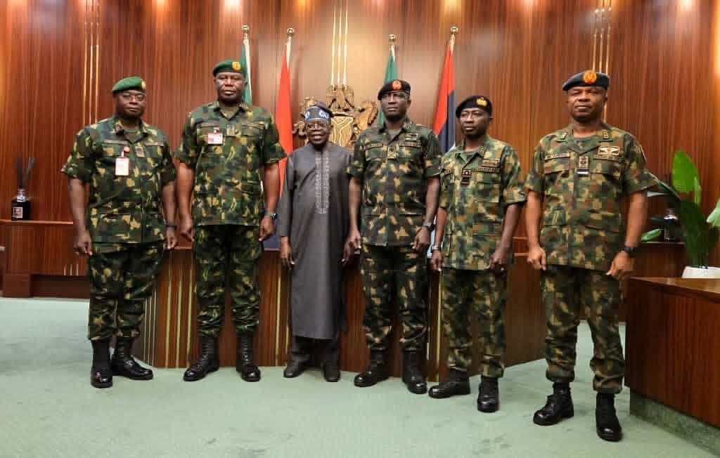 Tinubu to service chiefs: No more excuses, defeat terrorists, bandits