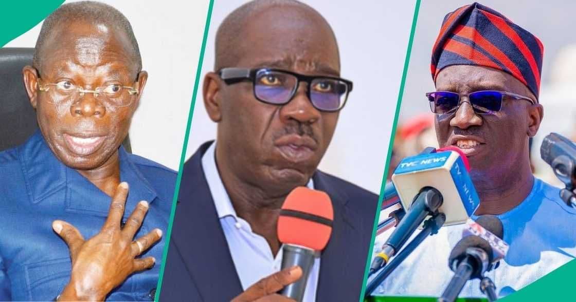 Oshiomhole to Okpebholo: Probe Obaseki now